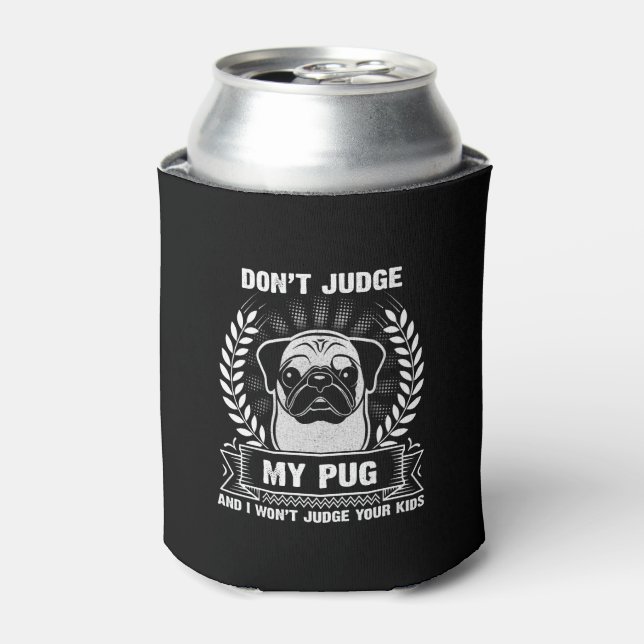 Enfriador De Latas Animal Pug (Lata Anverso)
