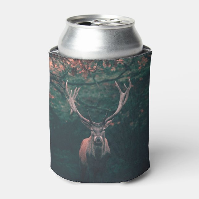 Enfriador De Latas Animal salvaje Buck Deer (Lata Anverso)