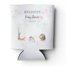 Animales adorables del bosque Fiesta de bebé