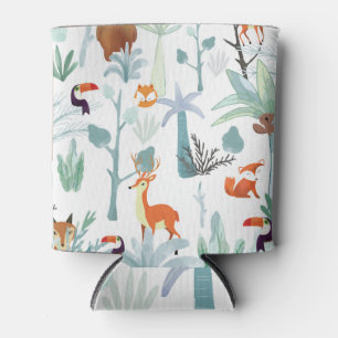 Enfriador De Latas Animales muy bien educados: garabato de bosque tro