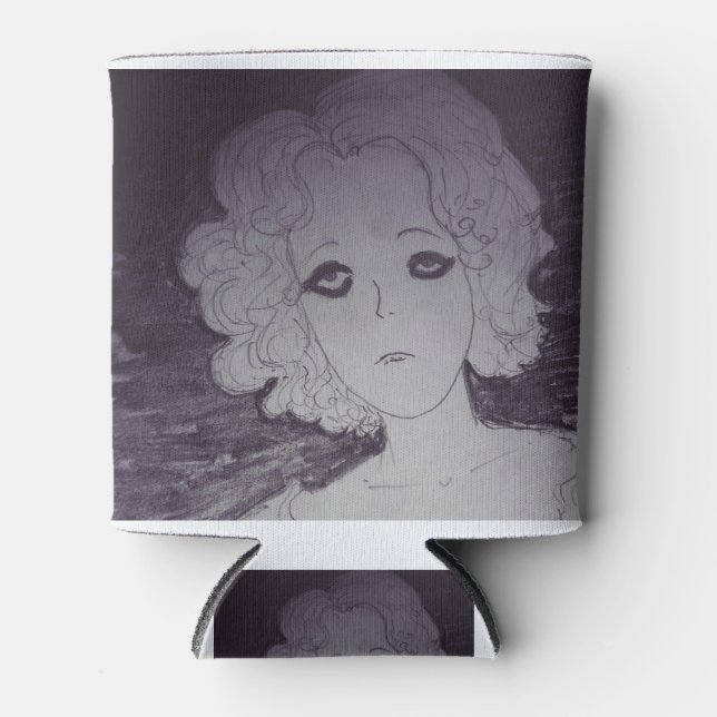 Enfriador De Latas Anita, proyecto negro diario (Anverso)