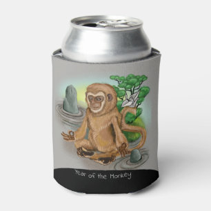 Enfriador De Latas Año del Zodiaco Chino Mono
