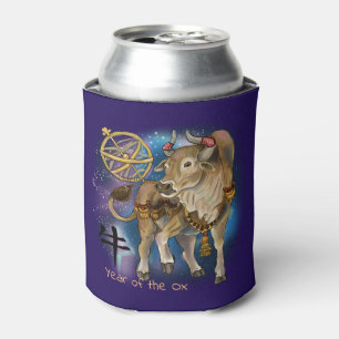 Enfriador De Latas Año del Zodiaco Chino Ox