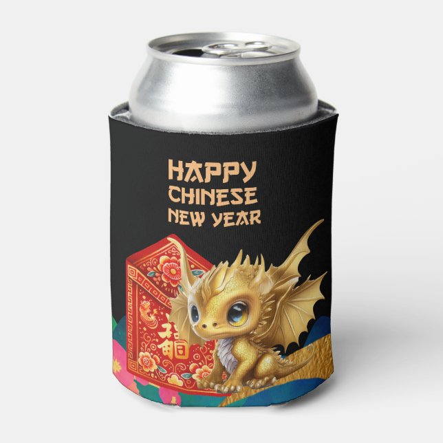 Enfriador De Latas Año Nuevo Chino (Lata Anverso)