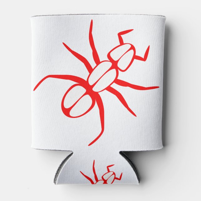 Enfriador De Latas Ant Legs Antennas Red (Anverso)