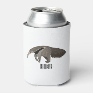 Enfriador De Latas Anteater personalizado ilustracion