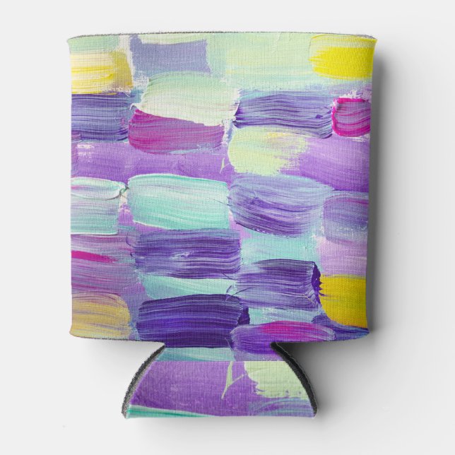 Enfriador De Latas Antecedentes artísticos abstractos de mano (Anverso)