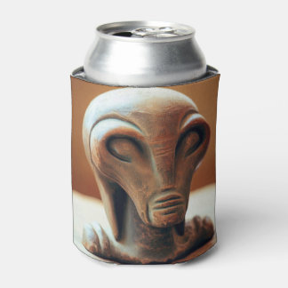 Enfriador De Latas Antigua estatua de Alien