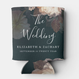 Enfriador De Latas Antiguo Boda romántico floral