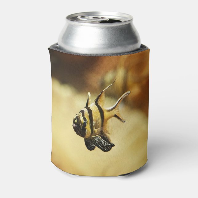 Enfriador De Latas Antílago solitario Stripy (Reverso de la lata)