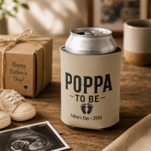 Anuncio de embarazo del Día del Padre para Papá
