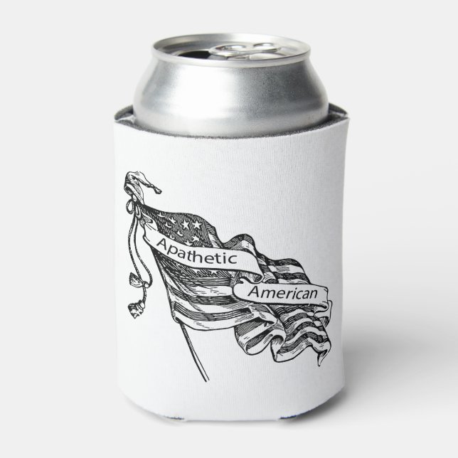 Enfriador De Latas Apático Americano (Lata Anverso)