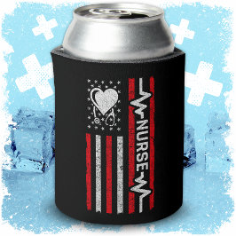 Enfriador De Latas Apreciación de enfermera de corazón de héroe estad