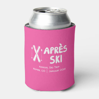 Enfriador De Latas Apres Ski Anual Amigo de la Familia Ski