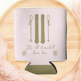 Enfriador De Latas Apres Ski Funny Winter Bachelorette