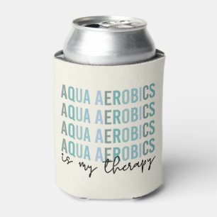 Enfriador De Latas Aqua Aerobics es mi regalo Terapia de Aerobic Agua