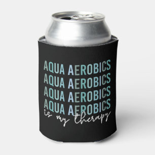 Enfriador De Latas Aqua Aerobics es mi regalo Terapia de Aerobic Agua