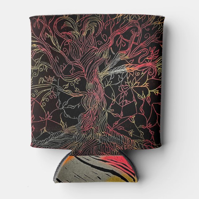 Enfriador De Latas Árbol ancestral transcendente (Anverso)