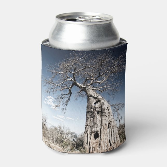 Enfriador De Latas Árbol baobab en la foto del Parque Nacional de las (Lata Anverso)