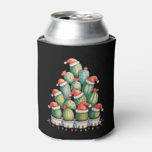Enfriador De Latas Árbol de Navidad de Cactus Luces de Navidad Sucule