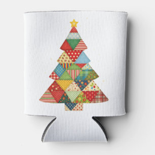 Enfriador De Latas Árbol de Navidad de colcha Amantes de colchas fest