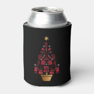 Enfriador De Latas Árbol de Navidad del abogado