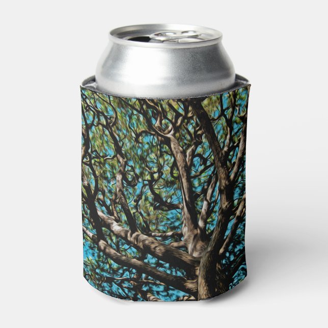 Enfriador De Latas Árbol de roble (Lata Anverso)