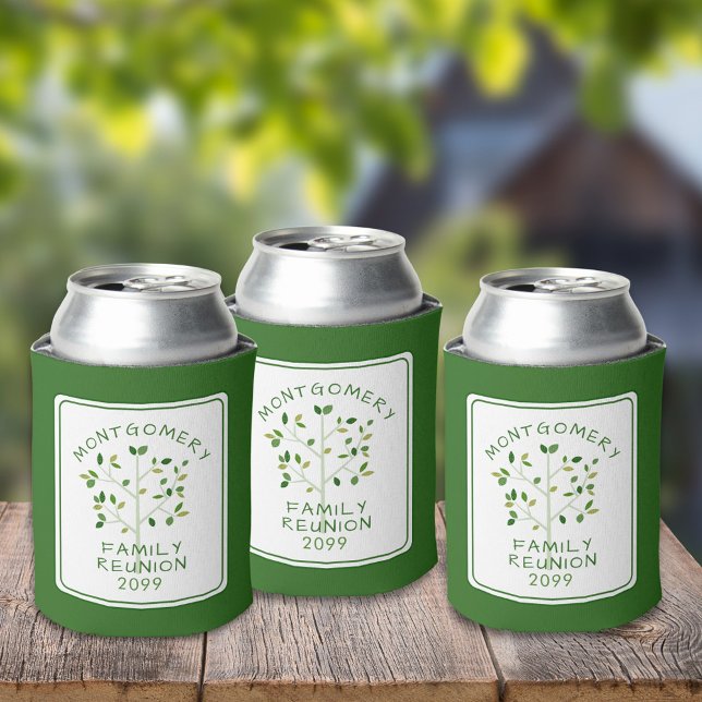 Enfriador De Latas Árbol familiar moderno personalizado (Subido por el creador)
