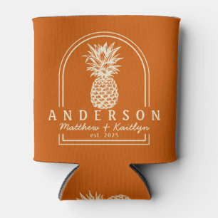 Enfriador De Latas Arco de Boda de Piña de Calabaza de Estilo Mediocr