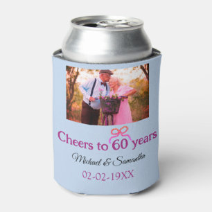 Enfriador De Latas Arco dorado celebra 60 años de aniversario de boda