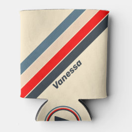 Enfriador De Latas Arcoiris católico con nombre