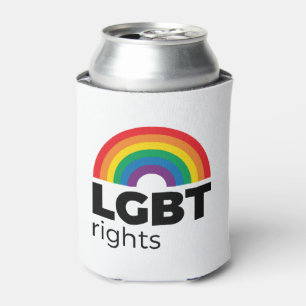 Enfriador De Latas Arcoiris de derechos LGBT