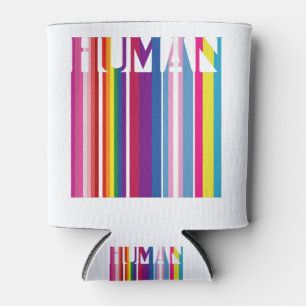 Enfriador De Latas Arcoiris transgénero de la bandera LGBT humana