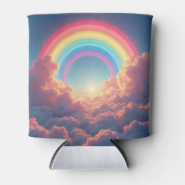 Enfriador De Latas arcoíris y nubes