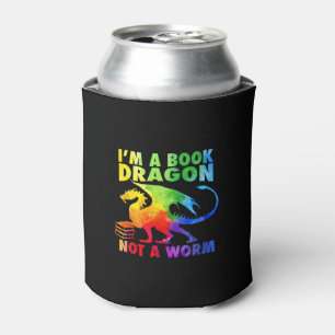 Enfriador De Latas Arcos de lluvia soy un dragón de libros, no un gus