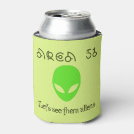 Enfriador De Latas Área 51 Veamos a los alienígenas