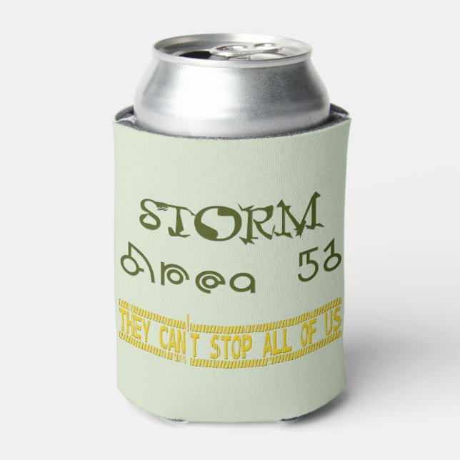 Enfriador De Latas Área de tormenta 51 (Lata Anverso)