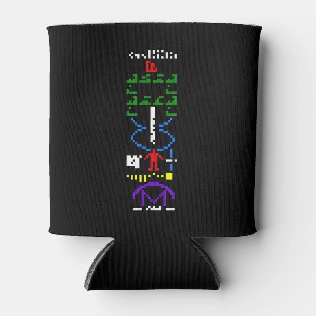 Enfriador De Latas Arecibo Interstellar Message Science Y Astronom (Anverso)