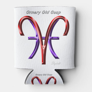 Enfriador De Latas Aries Pisces Ornery Cusp Astrología Rótulo Zodiac