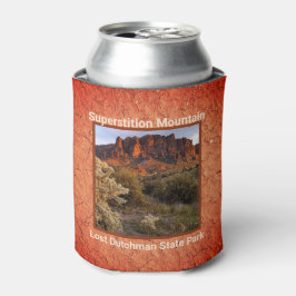 Enfriador De Latas Arizona Superstition Mountain Cactus Terracotta