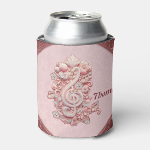 Enfriador De Latas Armonía en rosa, un majestuoso y estilizado trinqu