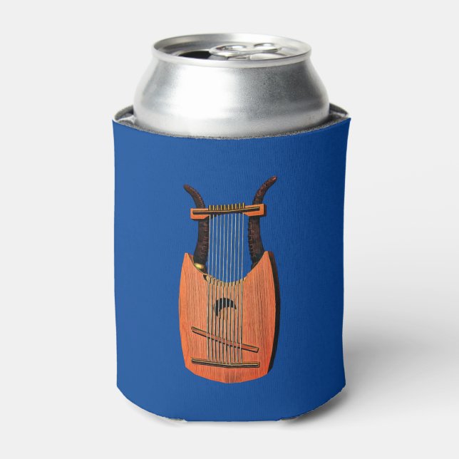Enfriador De Latas Arpa del Rey David (Lata Anverso)