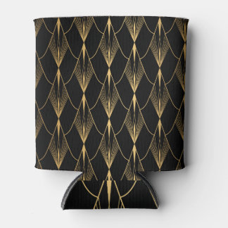 Enfriador De Latas Art Deco: El oro negro sin problemas de lujo