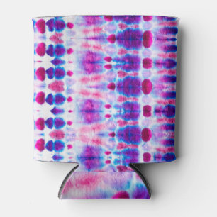 Enfriador De Latas Arte abstracto brillante de amarillo rojo