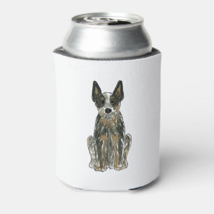 Enfriador De Latas Arte ACD para curador azul de perro de ganado aust