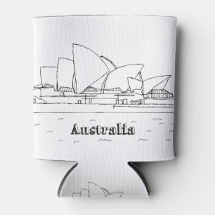 Enfriador De Latas Arte artístico de vacaciones de Sydney en Australi