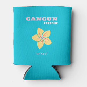 Enfriador De Latas Arte de viajes en Cancún, México Viajes, Preppy, A