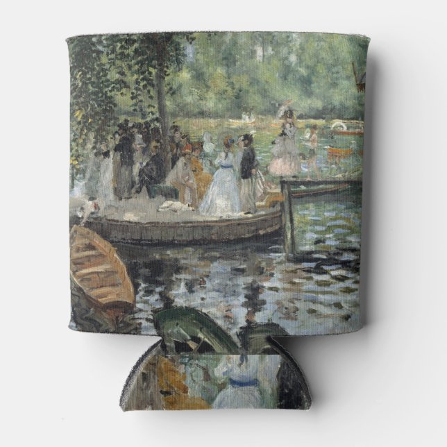 Enfriador De Latas Arte impresionista de Renoir de Grenouillere (Anverso)