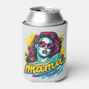 Enfriador De Latas Arte Retro Mama Pop Personalizado (12)