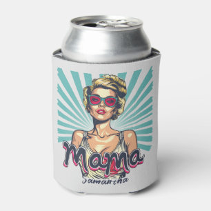 Enfriador De Latas Arte Retro Mama Pop Personalizado (7)